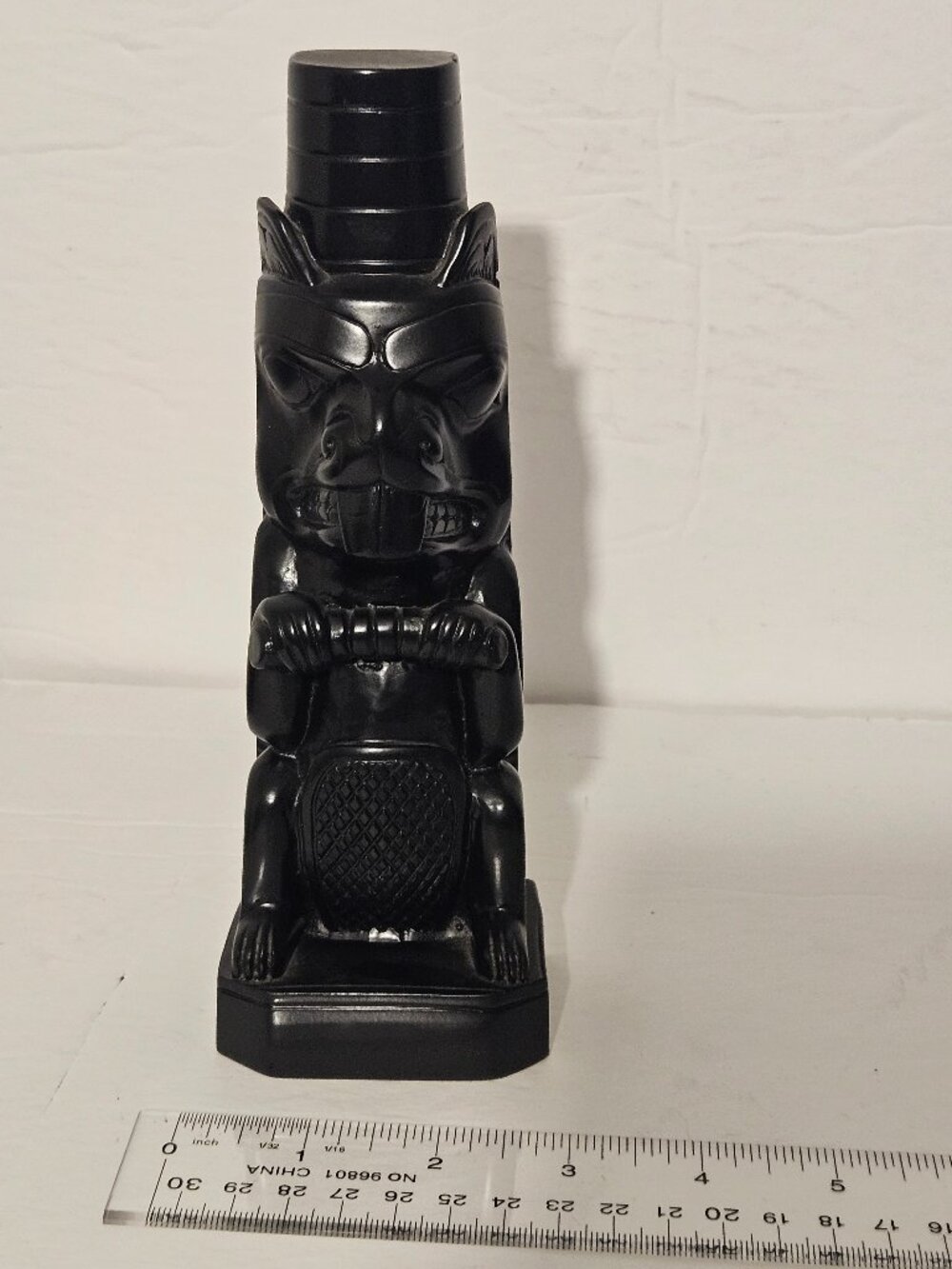 Haida Resin Beaver Totem